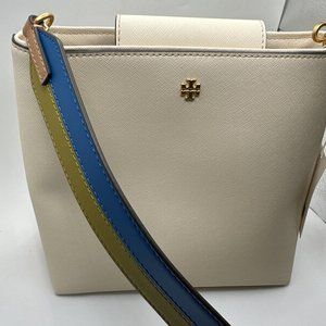 Tory Burch Emerson color-block Bucket bag preowned With Tags